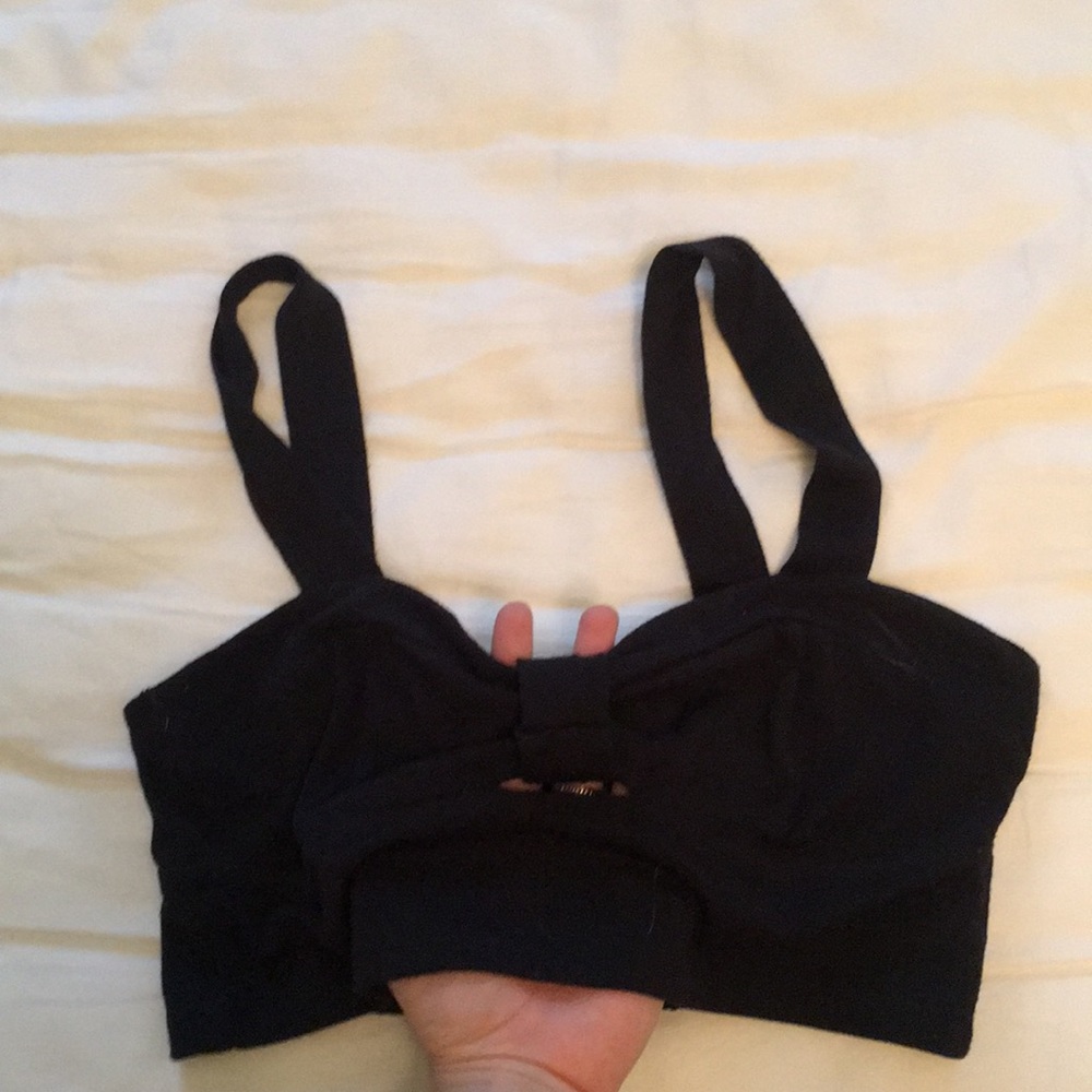 Crop top bra